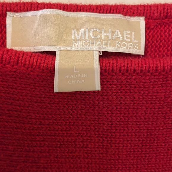Michael Kors red sweater - Picture 2 of 7